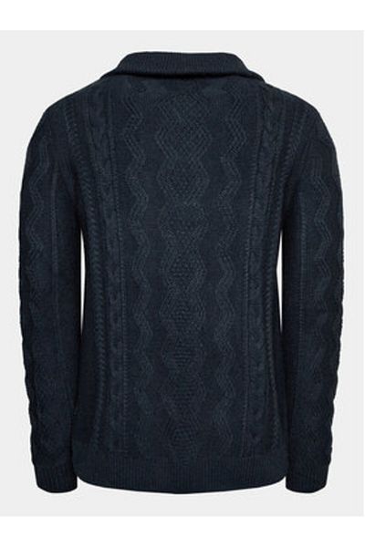 Lindbergh Mens Sweater 30-827082 Navy Blue