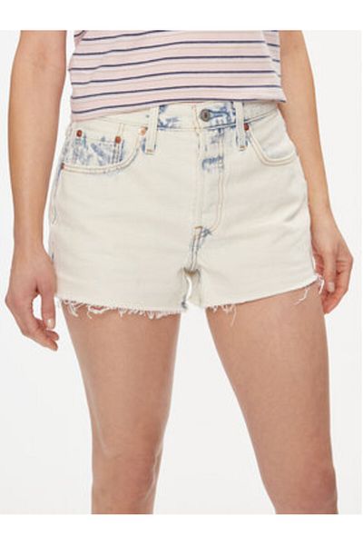 Levi's Pantaloni scurți din denim pentru femei levi's 56327-0403 albaștri