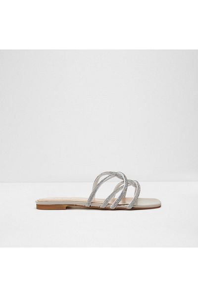 Aldo Beder-Tr - Silver Women's Slippers