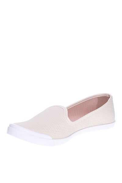 Moleca Ladies Casual Slip On Off White | Made In Brazil