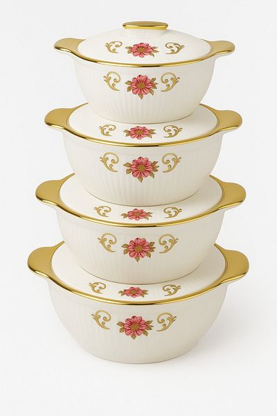 GFT FASHION Stylish 4 piece set casserol