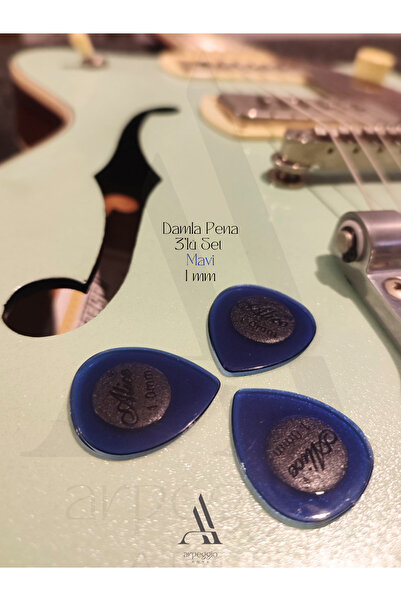 arpeggio ARTE Alice Damla Pena 3'lü Set 1mm(Elektro, Akustik, Klasik, Bas, Ca...