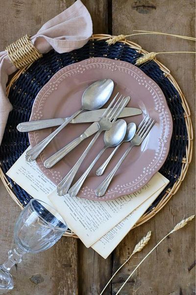 MSWISHŞEYMAÇETİN Solingen Girl's Tower Silver 42 Piece Cutlery Set
