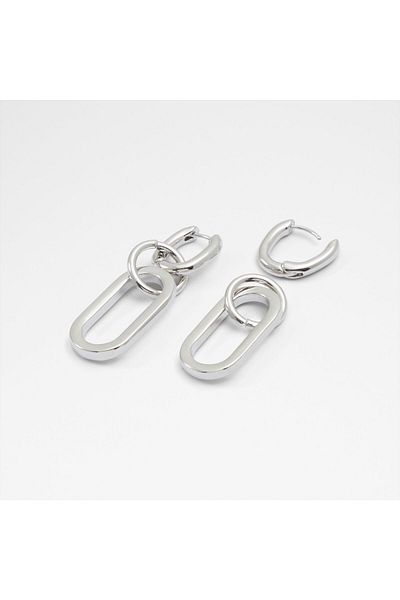 Aldo Dalleryn - Silver Color Women's Earrings