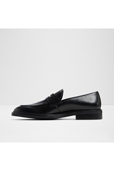 Aldo SALINERO - Erkek Hakiki Deri Siyah Loafer & Mokasen