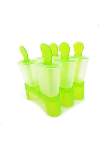 zola Set 6 forme inghetata,11x11.5x13 cm, verde