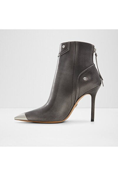 Aldo Nılıta - Gümüş Sivri Burunlu Yüksek Topuklu Kadın Bot