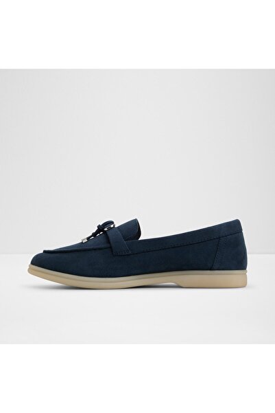 Aldo CRERAS-IN - Дамски тъмносини мокасини и обувки от естествена кожа