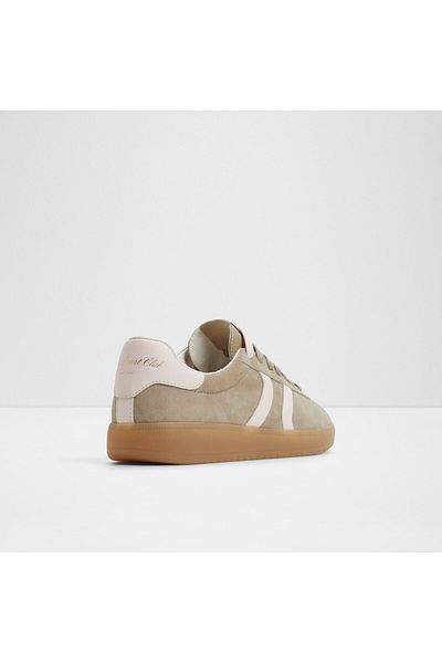 Aldo CHICSNEAKER - Pantofi de damă din piele naturală, verzi, cu talpă plată din cauciuc