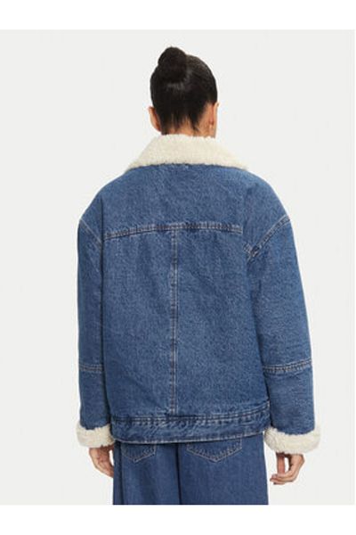 Levi's Jachetă din denim pentru femei Levi's A9370-0001 Albastră