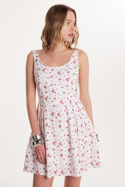 Tudors Жіноча сукня стандартного крою з бретелями та V-подібним вирізом