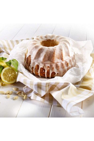 zola Forma din silicon rotunda,pentru coacerea prajiturilor, cu gaura, 14X5.3 cm, albastru