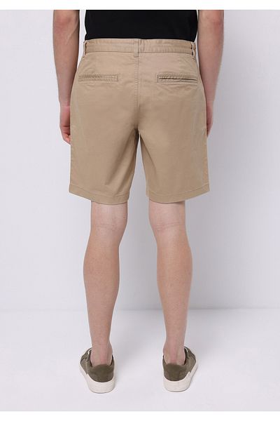 Colin's Regular Fit Mid Waist Straight Men's Brown Shorts