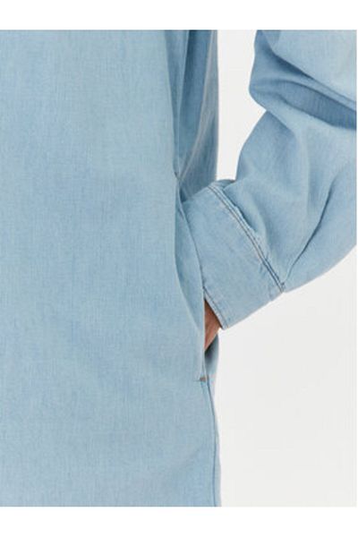 Levi's Rochie din denim pentru femei levi's A6743-0002 albastru deschis