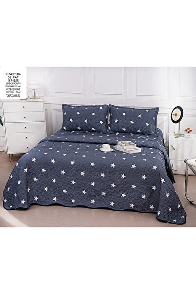 CHIRASO CHIRASO Microfiber Quilted Duvet Set, 3 pieces, Duvet 220x240cm, 2 Pillowcases, with print