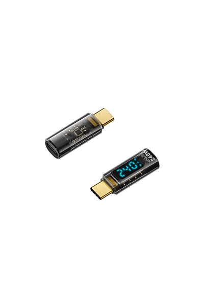Choice شاشة LED شفافة NNBILI PD240W USB4.0 40Gbps Type C إلى C OTG محول 8K@60Hz 5A F
