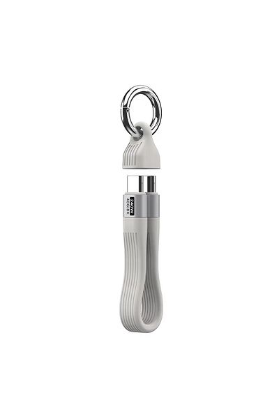 Choice White USB 4 Cable Portable Keychain 240W USB C Charging Cable 40Gbps Data Transfer Thunderbolt 4/3 8