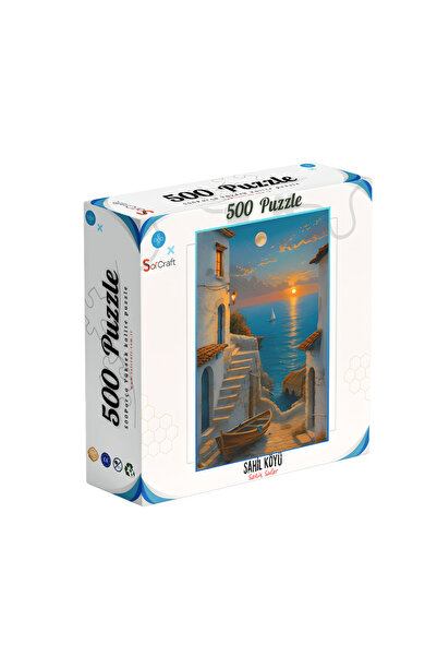 Soi Craft 500 Parça Puzzle Sahil Köyü