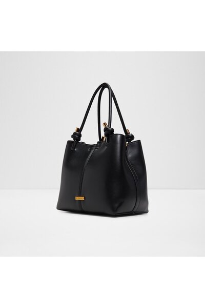 Aldo Evielily - Women's Faux Leather Black Magnetic Closure Small Size Purse