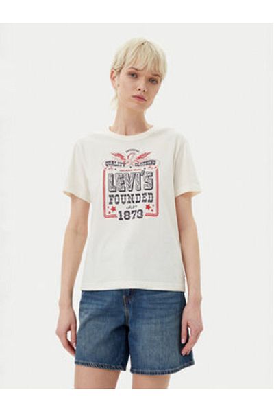 Levi's Tricou Levi's pentru femei A8802-0041 Alb