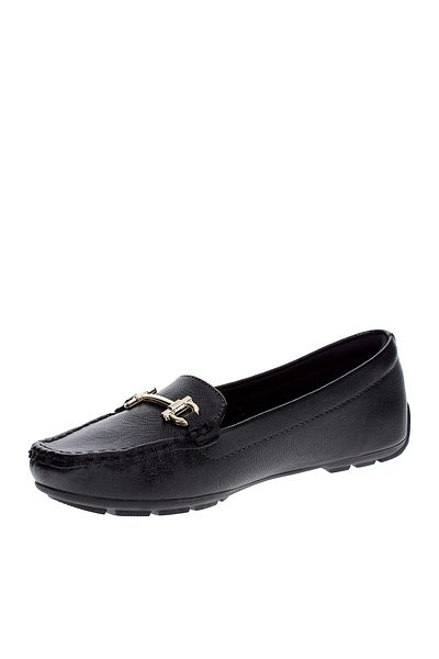 Modare Ladies Casual Slip On Black | Made In Brazil