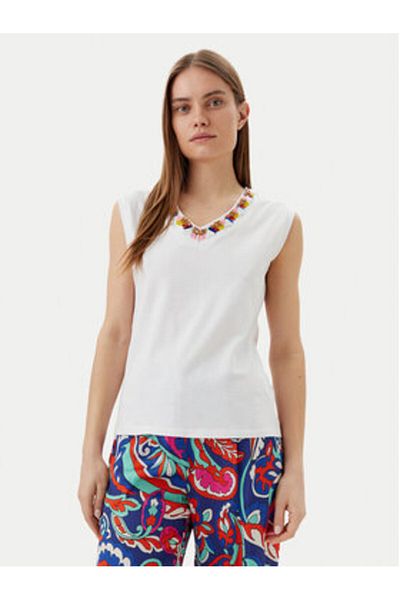 Lola Casademunt By Maite Women's Top MS2515021 White