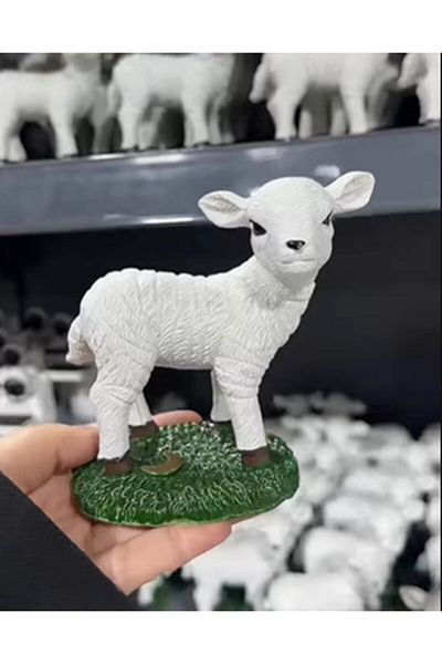 co arma خروف مجسم العيد صغير الحجم 13 سم