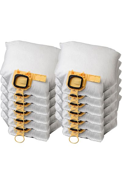 KOMA V140PL - Set of 12 bags for Vorwerk VK 140, VK 150 Kobold vacuum cleaner with plastic, textile face