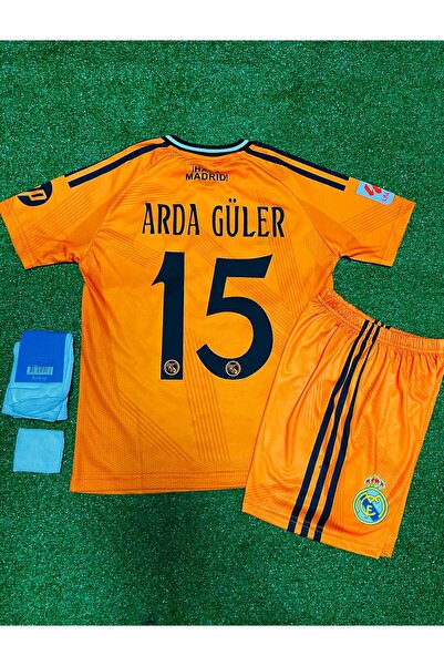 Ronson Real Madrid 2024-25 Yeni Sezonu Arda Güler Deplasman Forması 4'lü Set ...