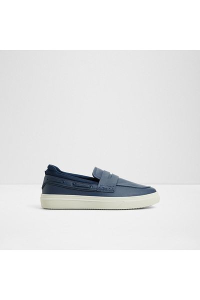 Aldo SEAFARER - Pantofi sport pentru bărbați din piele artificială bleumarin cu design modern