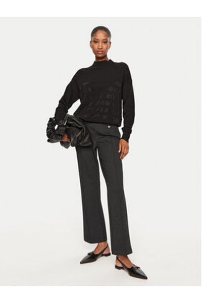 Lola Casademunt By Maite Unisex Fabric Trousers MF2414001 Gray