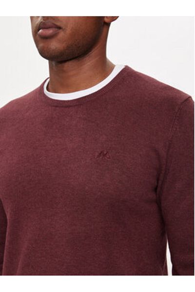 Lindbergh Men's Sweater 30-80043 Burgundy