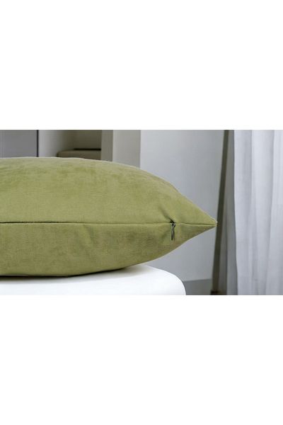 ASDİVA Minimalist Embroidered Decorative Throw Pillow Case, Punchable Punch 45X45