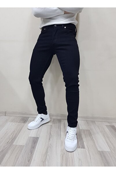 Denim Erkek Siyah Pantolon