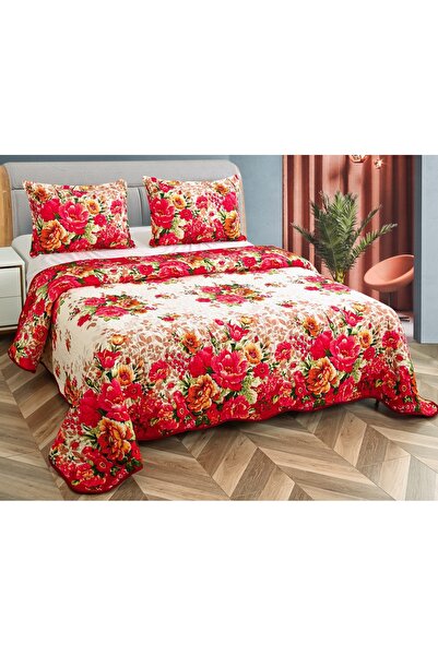 CHIRASO CHIRASO Microfiber Quilted Duvet Set, 3 pieces, Duvet 220x240cm, 2 Pillowcases, with print