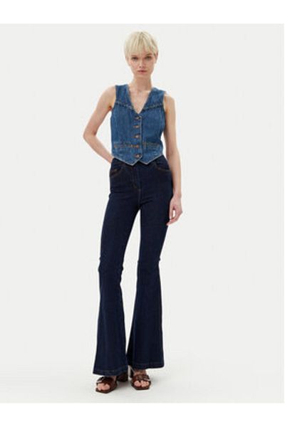 Levi's Vestă Levi's pentru femei 001WQ-0000 Albastră