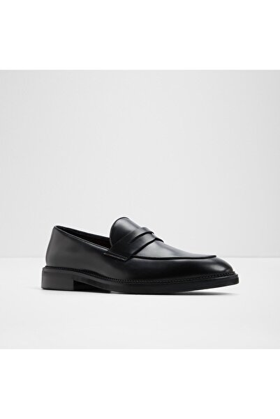 Aldo SALINERO - Erkek Hakiki Deri Siyah Loafer & Mokasen