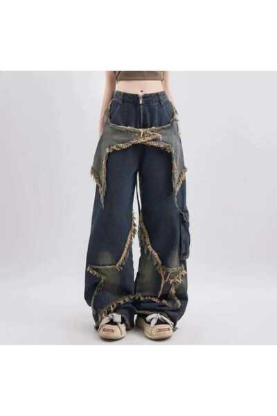 Moonstarcollection Mavi big star baggy jean