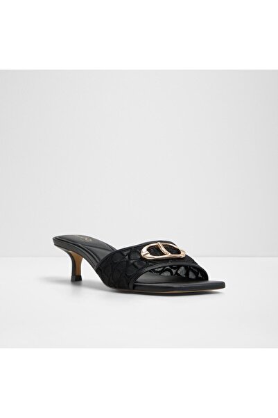 Aldo COTEAZUR - Kadın Tekstil Diğer Siyah Minik Topuk Bağcıksız Topuklu Sandalet