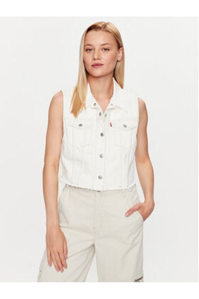 Levi's Vestă Levi's pentru femei A4855-0001 Alb