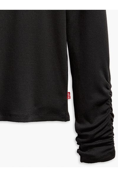 Levi's Pulover Levi's pentru femei cu guler înalt A6888-0000 negru