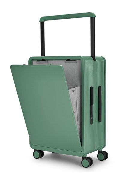 LİMRA Modern 2-compartment polycarbonate cabin suitcase, 20-inch, color