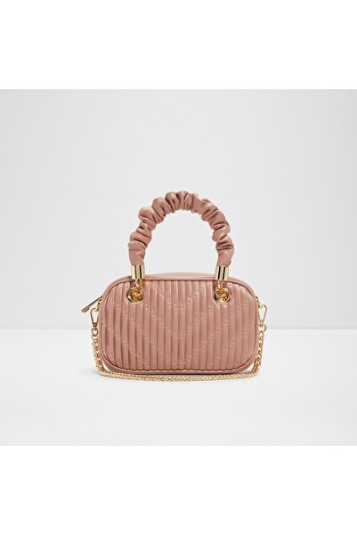 Aldo SAFIRA - Kadın Suni Deri Pembe Üstten Fermuarlı Küçük Boy Çanta