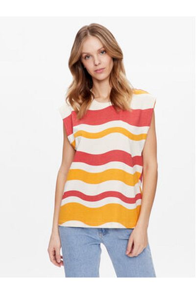 Outhorn Women's Blouse TSLEF009 Red, Yellow