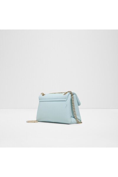 Aldo SOFTPUFF - Kadın Suni Deri Diğer Mavi Manyetik Kapama Küçük Boy Çapraz Kullanımlı Çanta