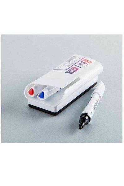 Lineplus Ideal Whiteboard Eraser and 3 Dry Erase Markers