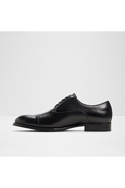 Aldo Lazio - Men's Genuine Leather Black Laced Stylish Shoes