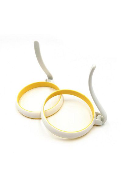 zola Set forme din silicon pentru oua ochiuri,2 bucati,10 cm,rezistente la temperaturi de pana la 130° C