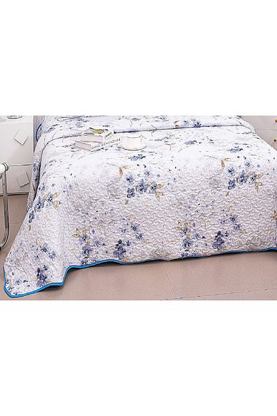 CHIRASO CHIRASO Microfiber Quilted Duvet Set, 3 pieces, Duvet 220x240cm, 2 Pillowcases, with print