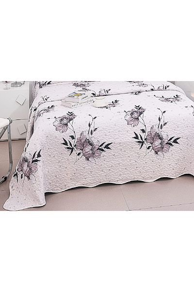 CHIRASO CHIRASO Microfiber Quilted Duvet Set, 3 pieces, Duvet 220x240cm, 2 Pillowcases, with print